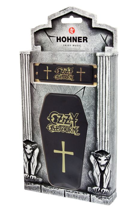 Hohner M666 Ozzy Osbourne Signature Series - Chromatische harmonica - Variation 1