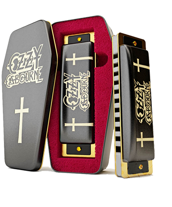 Hohner M666 Ozzy Osbourne Signature Series - Chromatische harmonica - Variation 4