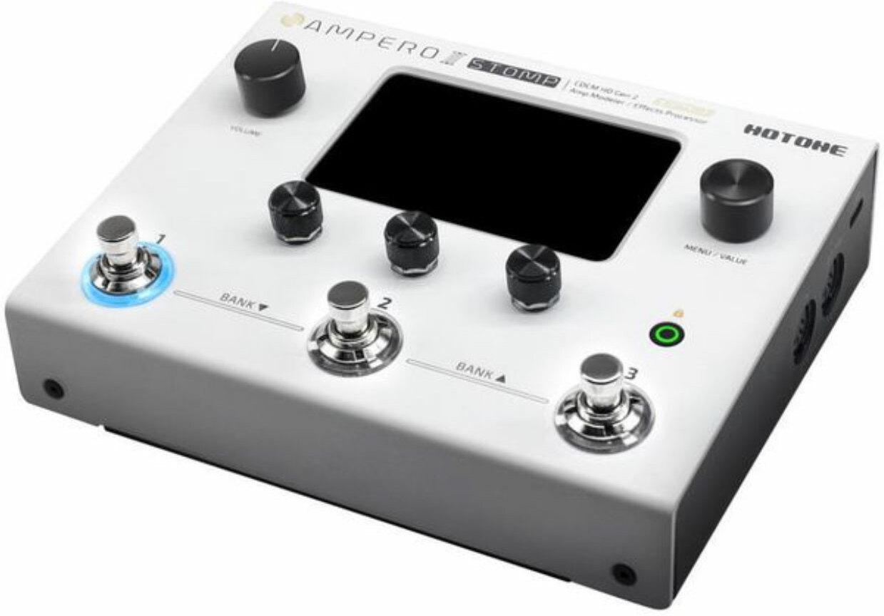 Hotone Ampero Ii Stomp - Simulatie van gitaarversterkermodellering - Main picture