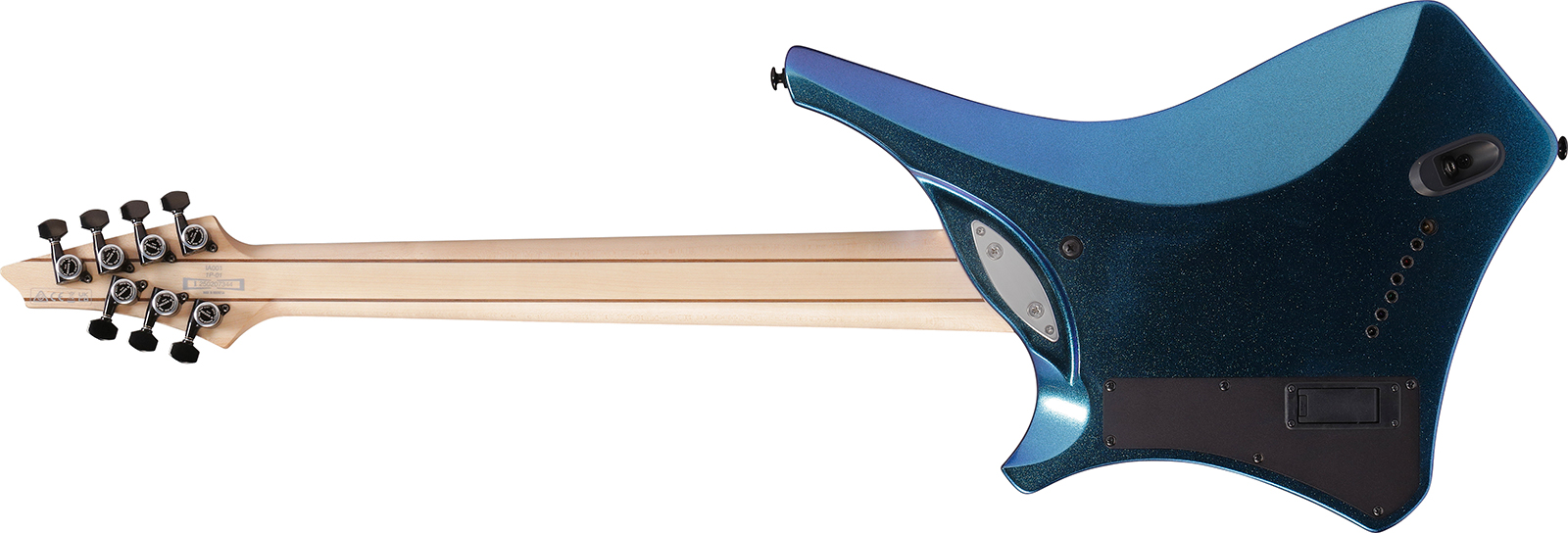 Ibanez A527 Nsh Alpha 7c Multiscale 2h Fishman Fluence Eb - Nebula Shift - Metal elektrische gitaar - Variation 1