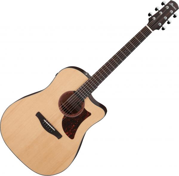 Tact grafisch slijm Elektro-akoestische gitaar Ibanez AEG750 NT - natural hi gloss