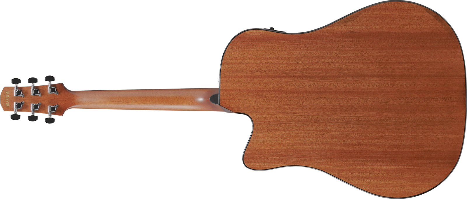 Ibanez Aad51ce Dvs Advanced Dreadnought Cw Epicea Sapele Pur - Dark Violin Sunburst - Folk gitaar - Variation 1