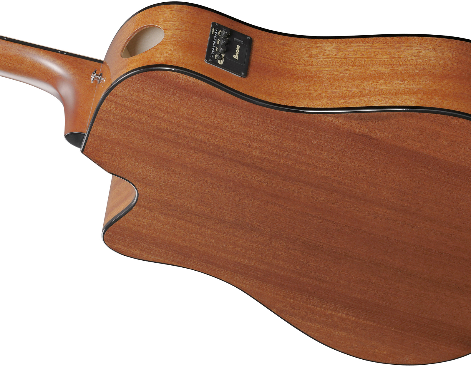 Ibanez Aad51ce Dvs Advanced Dreadnought Cw Epicea Sapele Pur - Dark Violin Sunburst - Folk gitaar - Variation 5