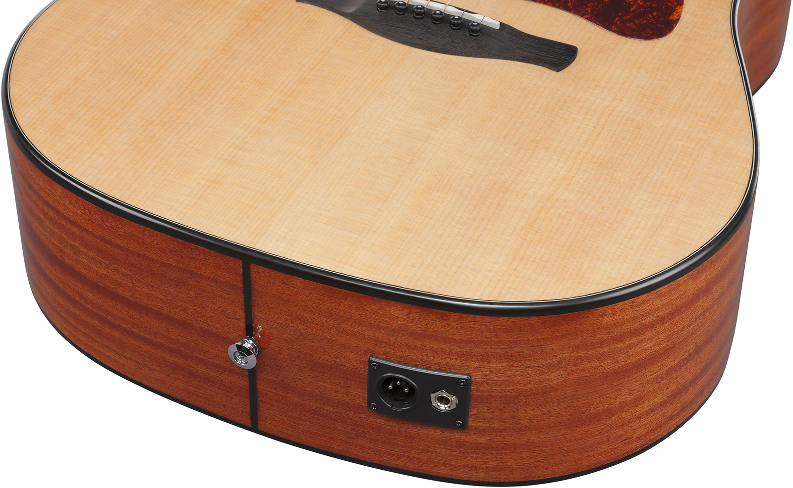 Ibanez Aad51ce Nt Advanced Dreadnought Cw Epicea Sapele Pur - Natural - Folk gitaar - Variation 3