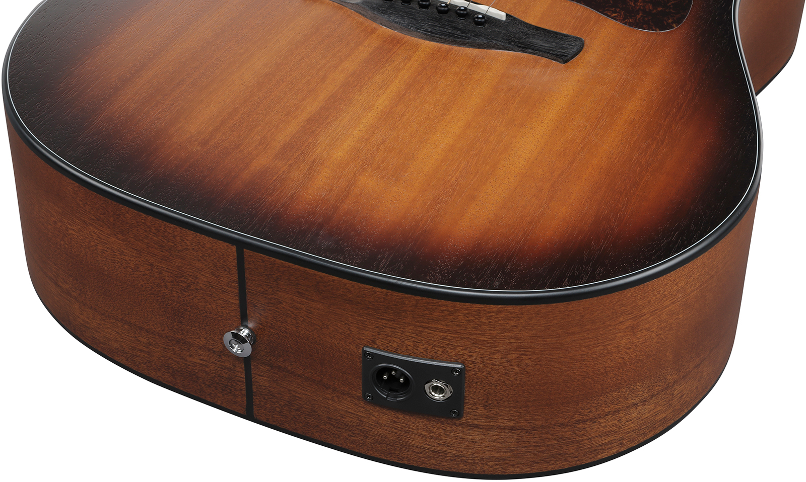 Ibanez Aad54e Omh Advanced Dreadnought Cw Acajou Sapele Pur - Open Pore Mahogany - Folk gitaar - Variation 3