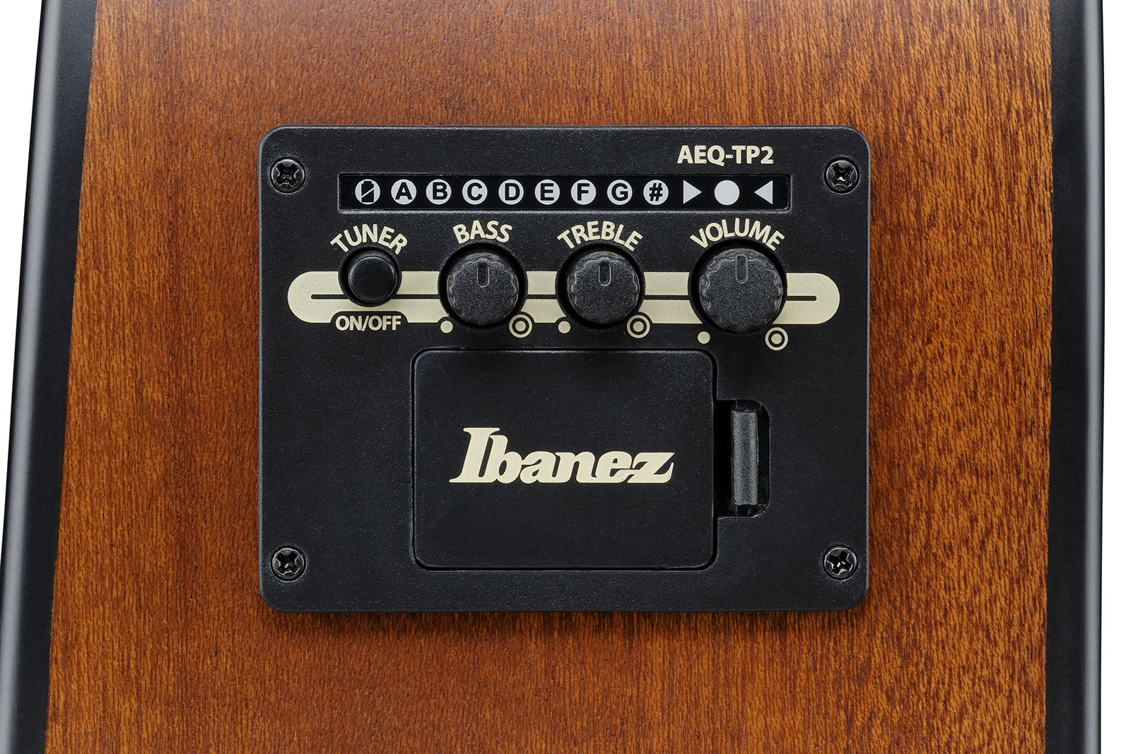 Ibanez Aad54e Omh Advanced Dreadnought Cw Acajou Sapele Pur - Open Pore Mahogany - Folk gitaar - Variation 6