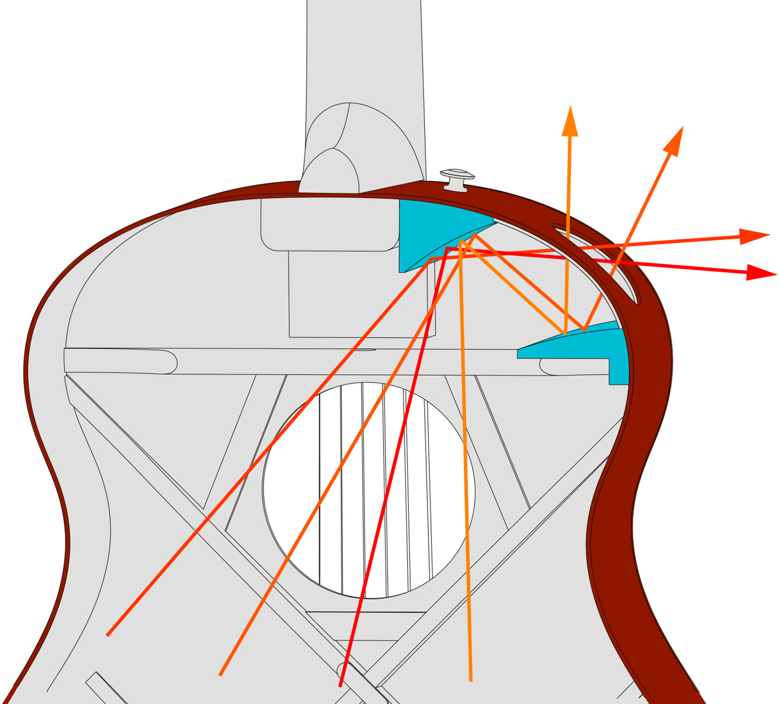 Ibanez Aam300ce Nt Advanced Auditorium Cw Epicea Acajou Eb - Natural - Folk gitaar - Variation 7