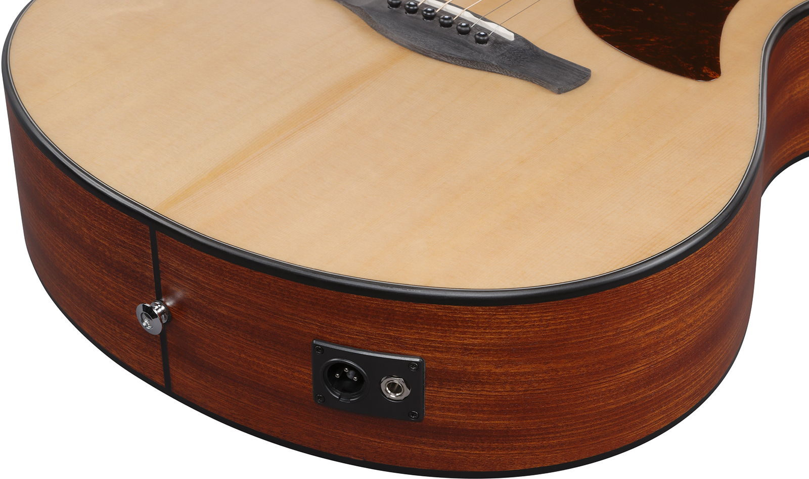 Ibanez Aam50ce Opn Auditorium Cw Epicea Sapele Pur - Open Pore Natural - Folk gitaar - Variation 4