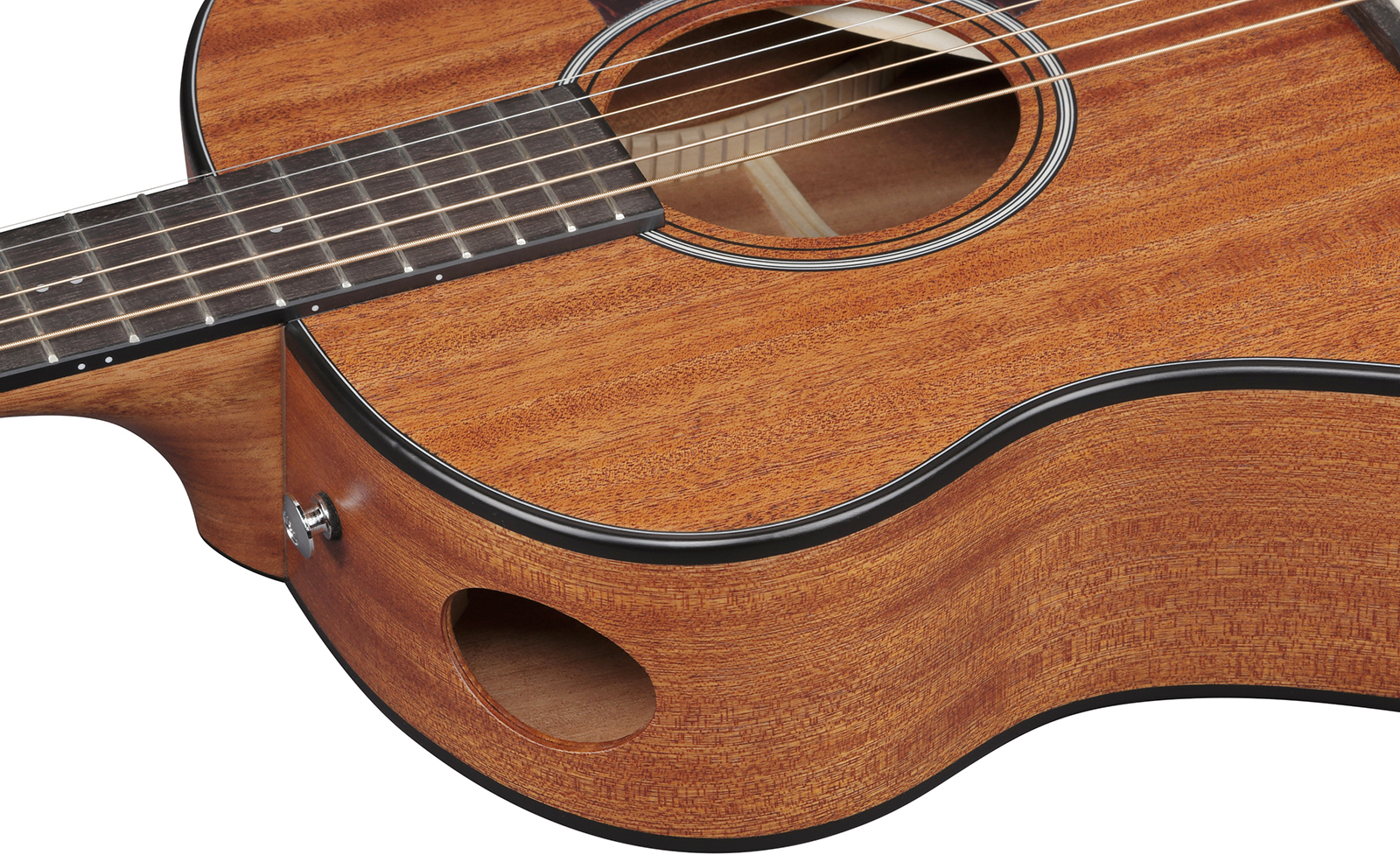 Ibanez Aam54 Opn Advanced Auditorium Tout Sapele Pur - Open Pore Natural - Folk gitaar - Variation 3