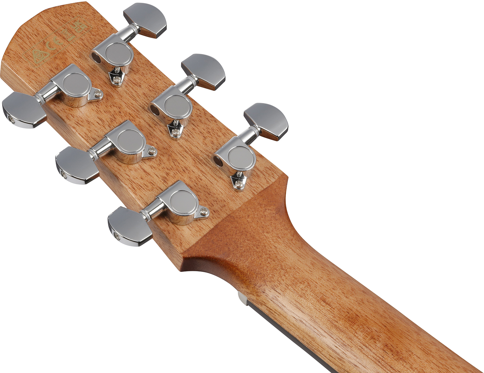 Ibanez Aam54ce Opn Auditorium Cw Tout Sapele Pur - Open Pore Natural - Folk gitaar - Variation 7