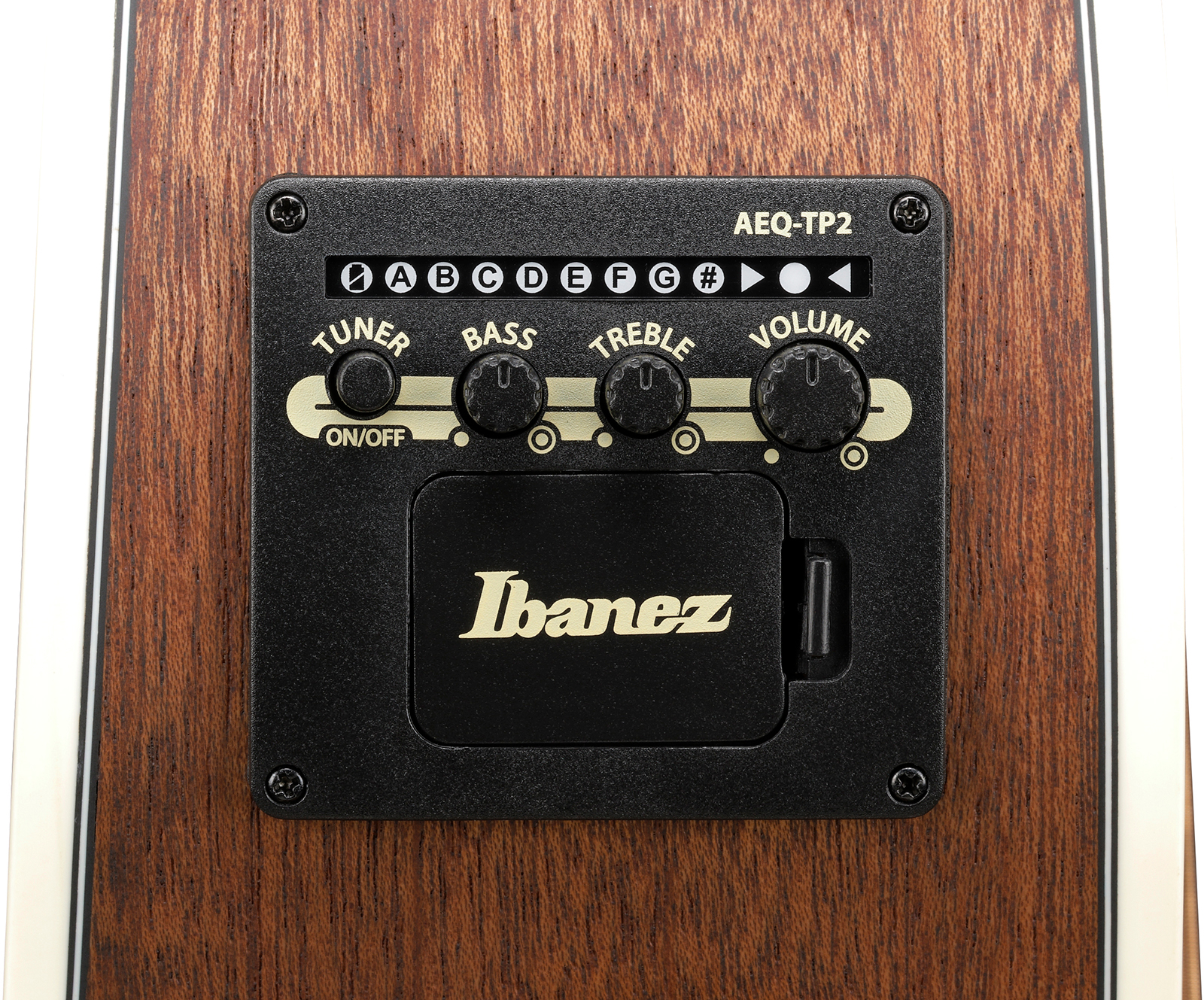 Ibanez Ac390mhe Opn Artwood Concert Tout Acajou Rw - Open Pore Natural - Folk gitaar - Variation 6