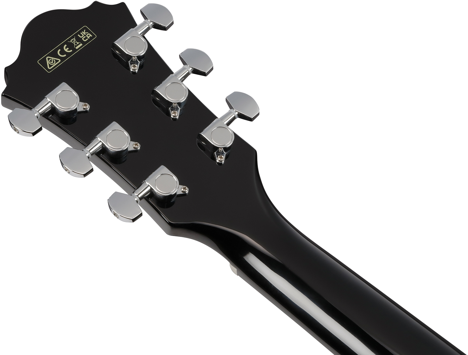 Ibanez Ae170 Tbk Concert Thinline Cw Epicea Erable Ova - Transparent Black - Folk gitaar - Variation 6