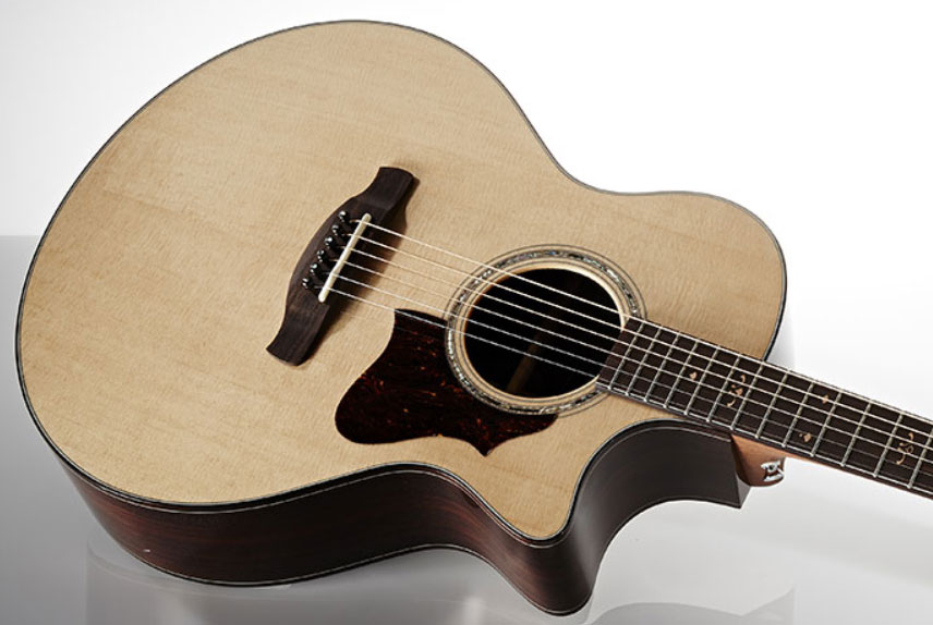 Ibanez Ae275bt Lgs Baritone Concert Cw Epicea Okoume Kat - Natural Low Gloss - Elektro-akoestische gitaar - Variation 1