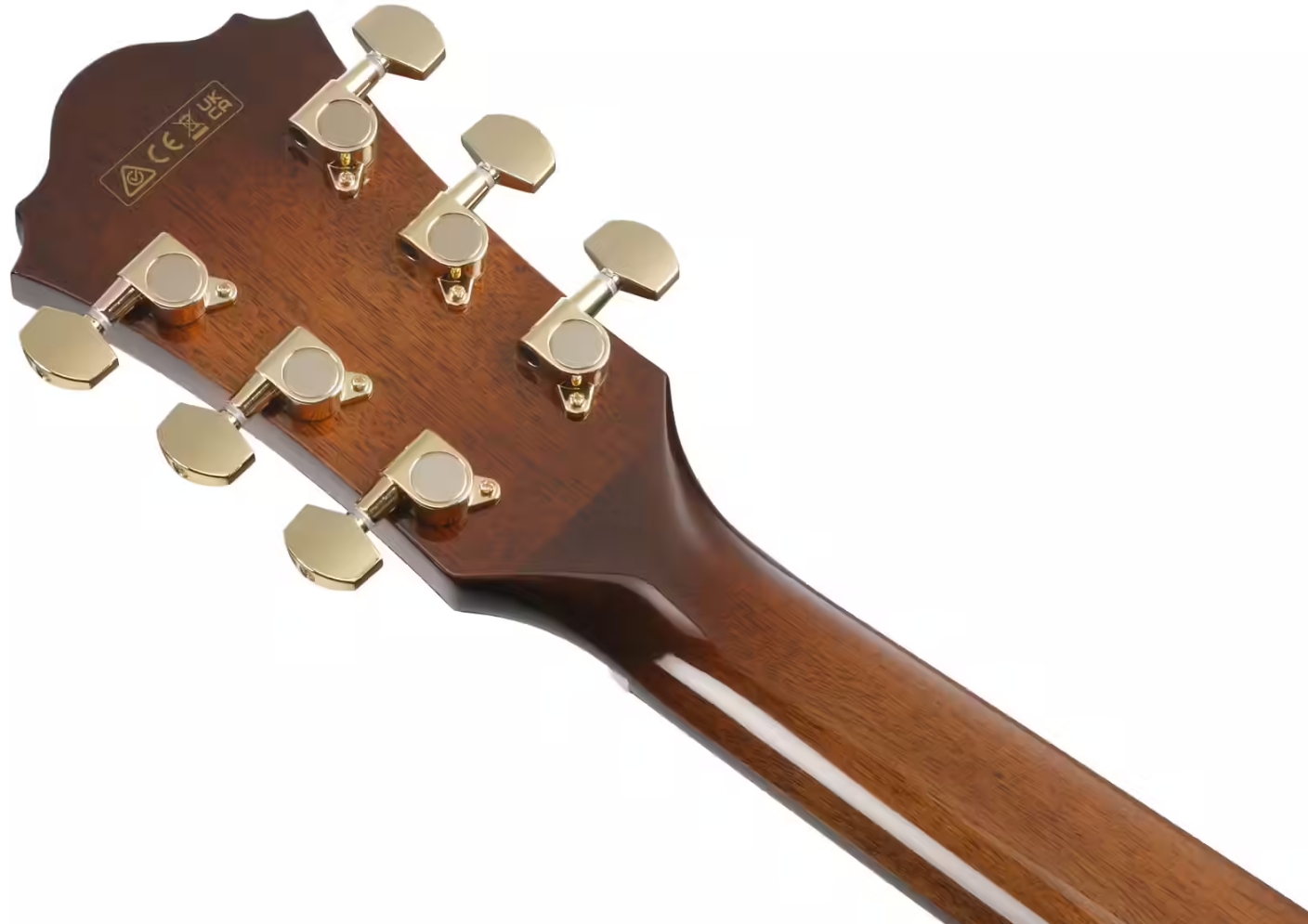 Ibanez Ae340fmh Mhs Concert Thinline Cw Tout Okoume Rw - Mahogany Sunburst - Folk gitaar - Variation 4