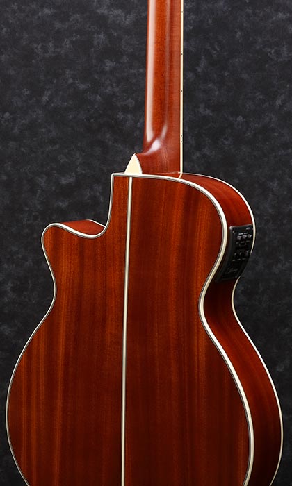 Ibanez Aeg10nii Tng Concert Cw Epicea Sapelli Rw - Mandarine - Klassieke gitaar 4/4 - Variation 2