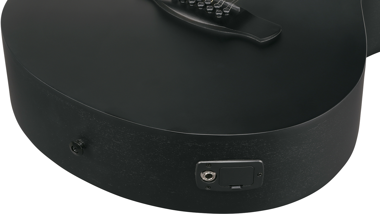 Ibanez Aeg1221 Bot Concert 12c Epicea Sapele Eb - Black Out - Folk gitaar - Variation 4