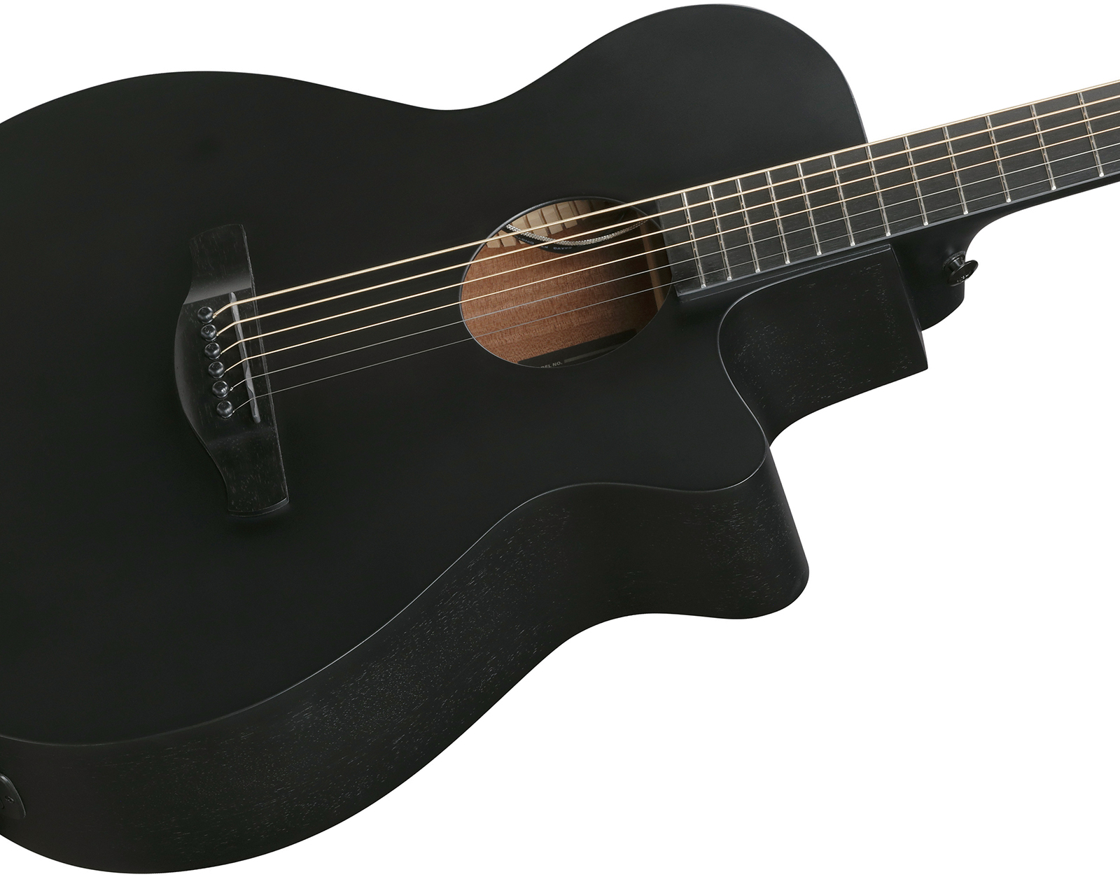 Ibanez Aeg621 Bot Epicea Sapele Eb - Black Out - Folk gitaar - Variation 3