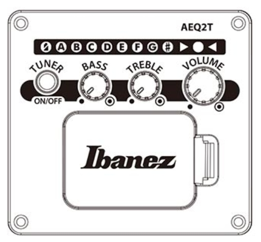 Ibanez Aegb25e Tkh Cw Epicea Sapele Rw - Transparent Black Sunburst - Akoestische bas - Variation 6