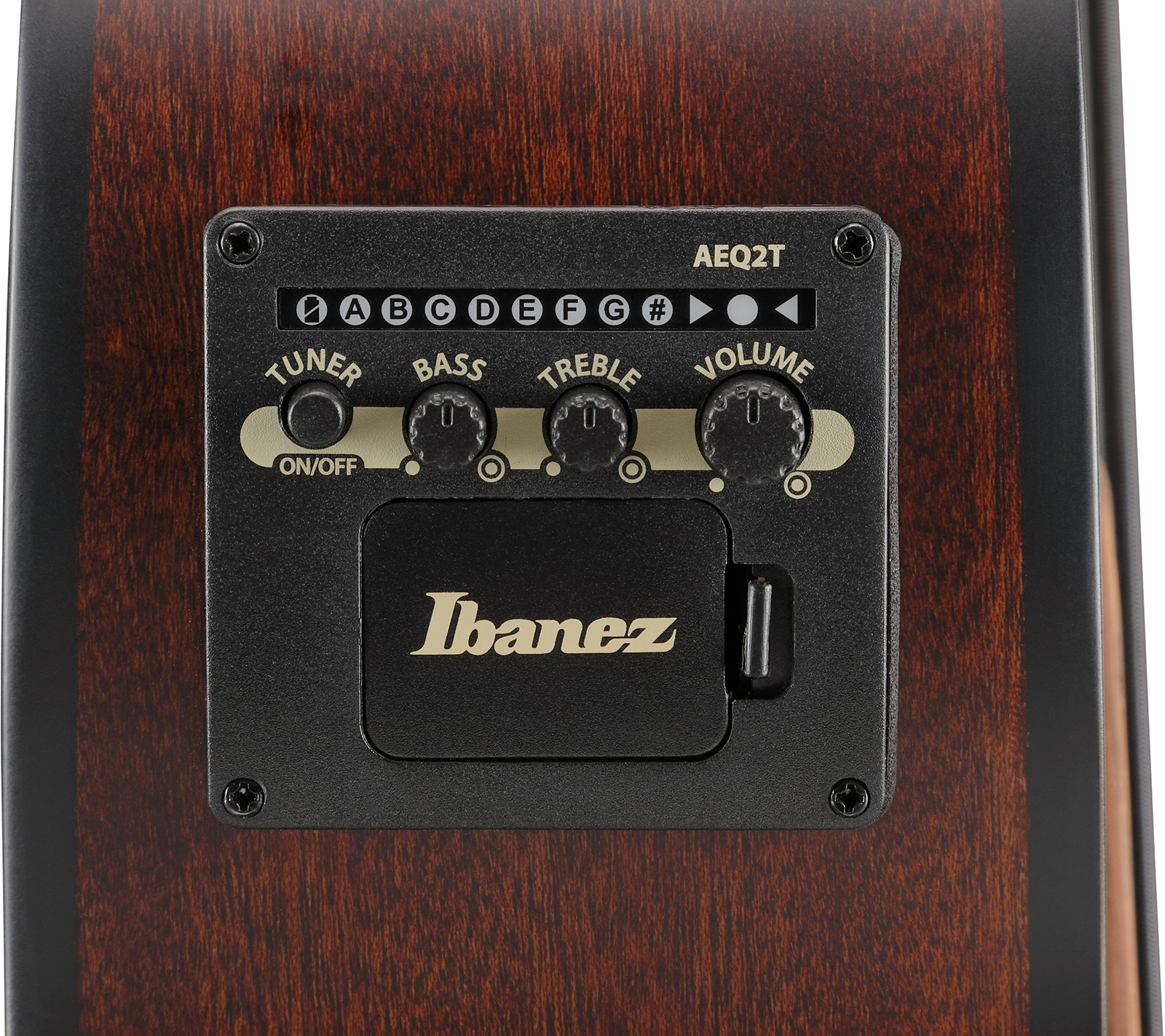 Ibanez Aegb30e Ntg Cw Epicea Sapele Rw - Natural - Akoestische bas - Variation 9