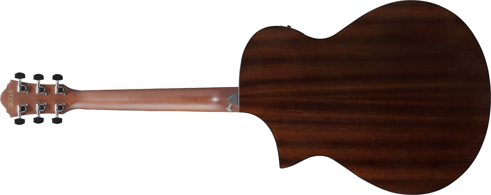 Ibanez Aewc16qa Tlh Grand Concert Cw Tilleul Sapele Rw - Transparent Blue Sunburst - Folk gitaar - Variation 1