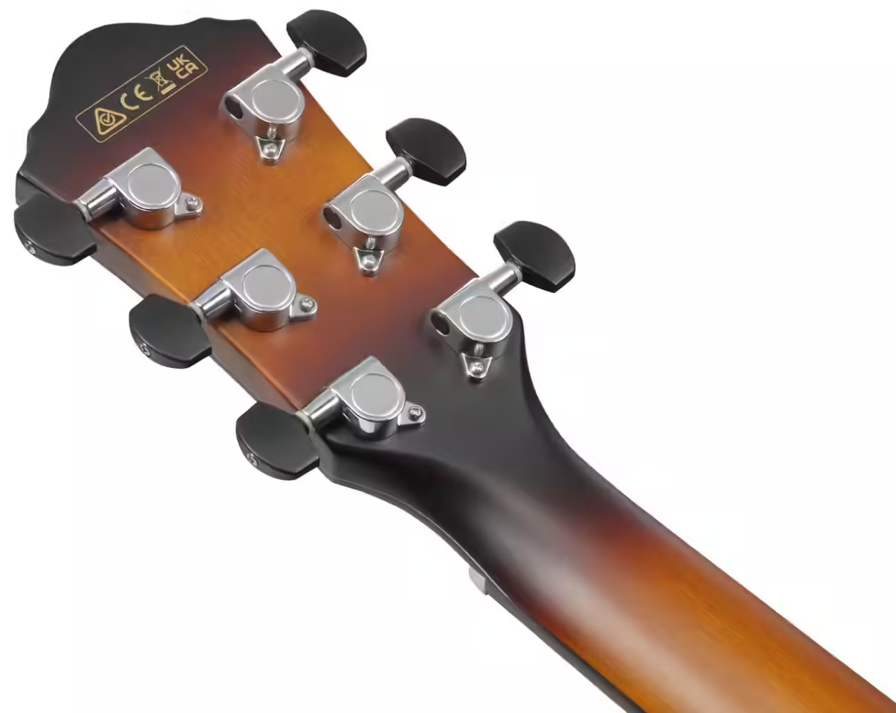 Ibanez Aewc400 Ams Grand Concert Cw Tout Erable Lau - Amber Sunburst - Folk gitaar - Variation 5