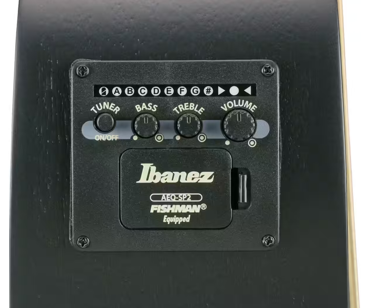 Ibanez Aewc621 Bot Grand Concert Cw Tilleul Sapele Eb - Black Out - Folk gitaar - Variation 3