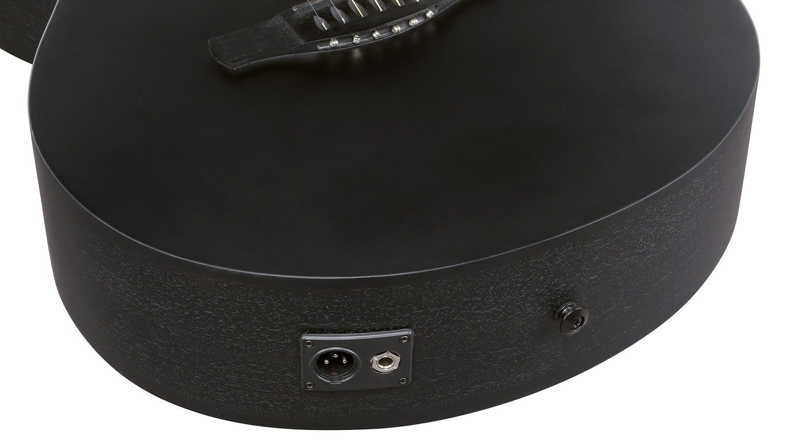 Ibanez Aewc621l Bot Grand Concert Cw Gaucher Tilleul Sapele Eb - Black Out - Folk gitaar - Variation 3