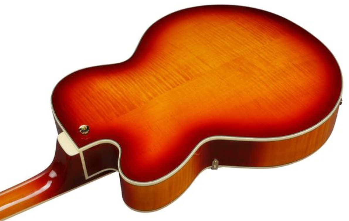 Ibanez Af115 Awb Artstar 2h Ht Eb - Aged Whiskey Burst - Semi hollow elektriche gitaar - Variation 3