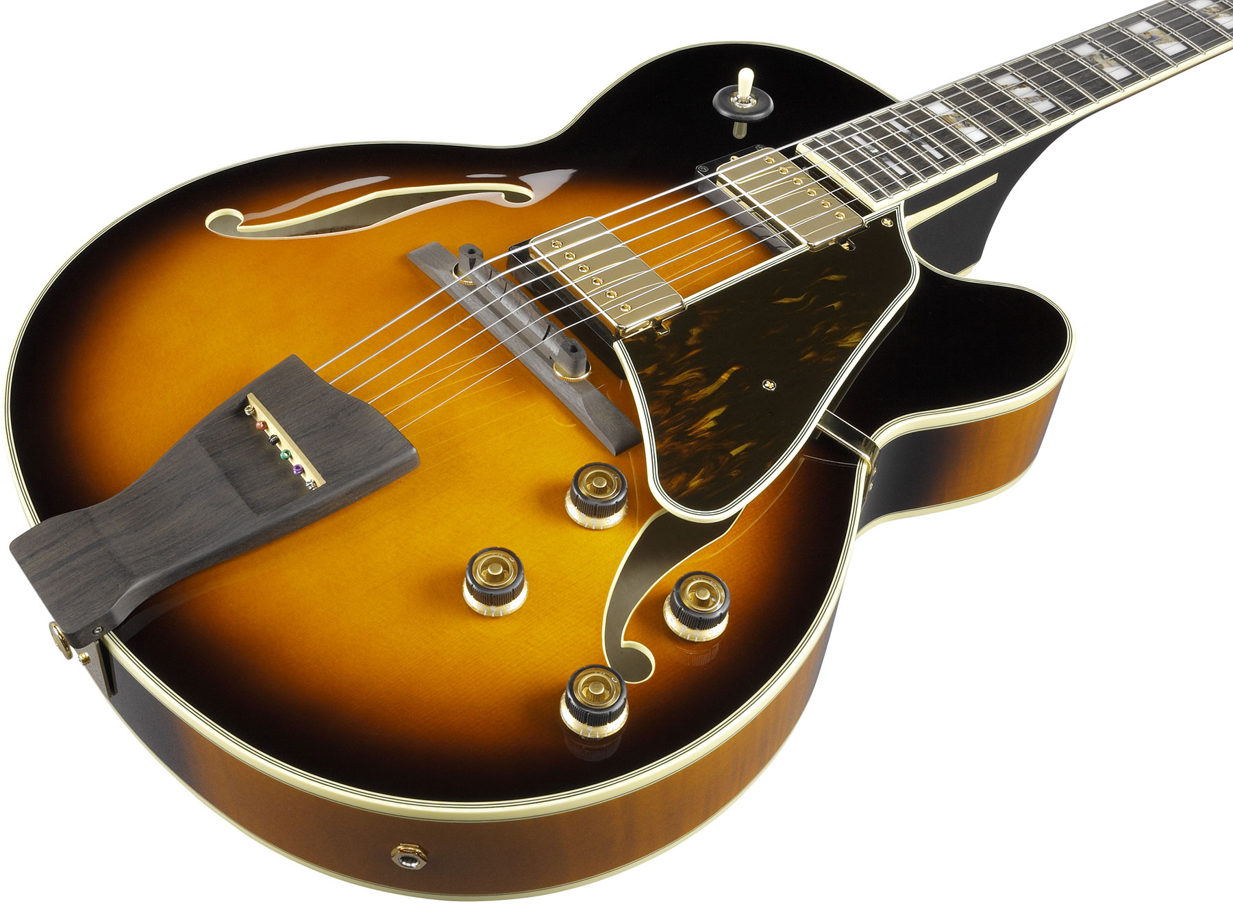 Ibanez Af2000 Bs Artstar Jap Hh Ht Eb - Brown Sunburst - Hollow bodytock elektrische gitaar - Variation 2