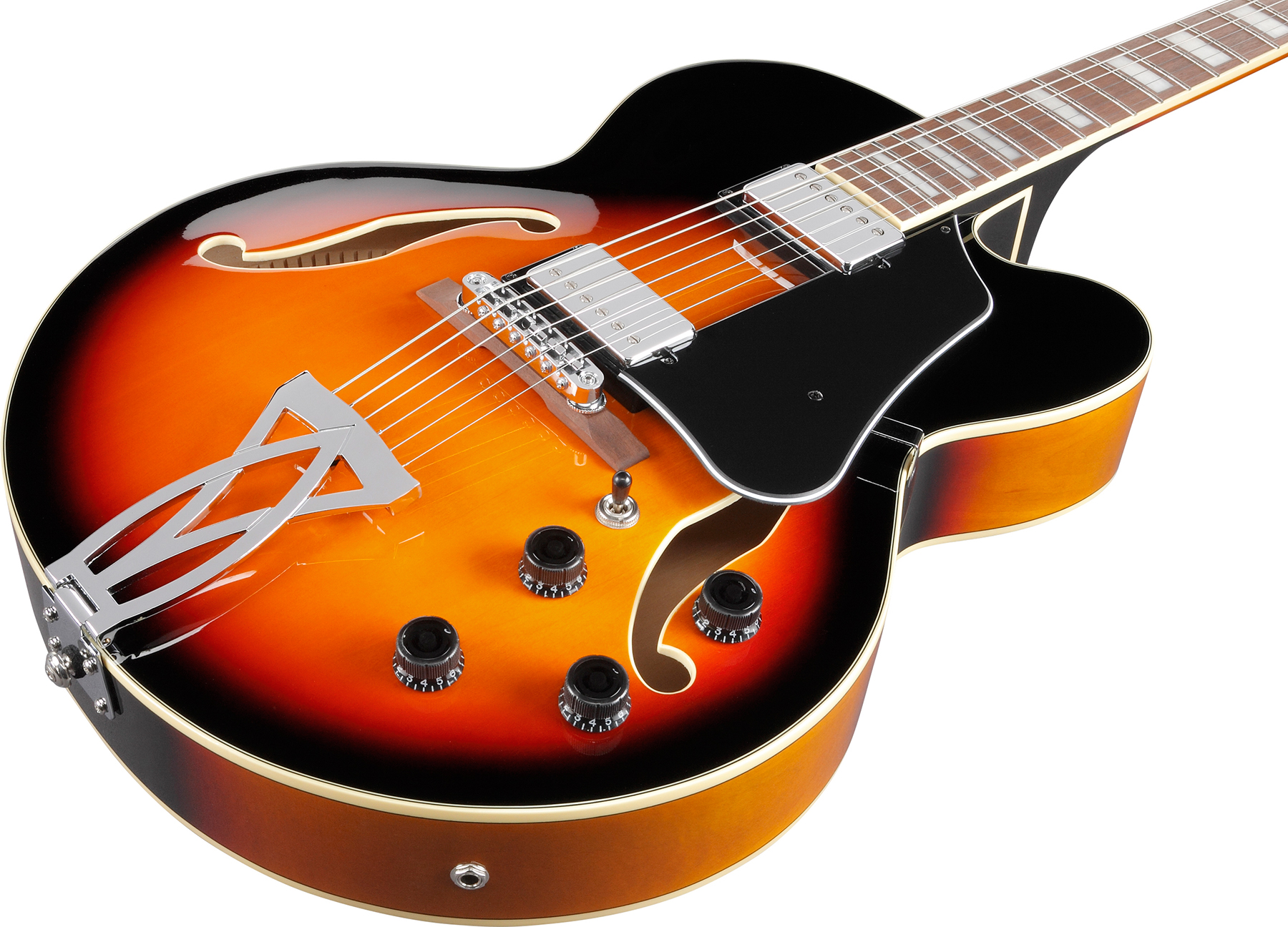 Ibanez Af75 Bs Artcore 2h Ht Lau - Brown Sunburst - Hollow bodytock elektrische gitaar - Variation 2