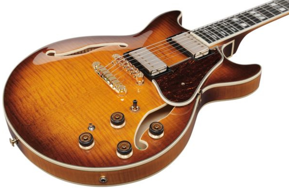 Ibanez Am153fm Att Artstar 2h Ht Eb - Antique Tobacco Burst - Semi hollow elektriche gitaar - Variation 2