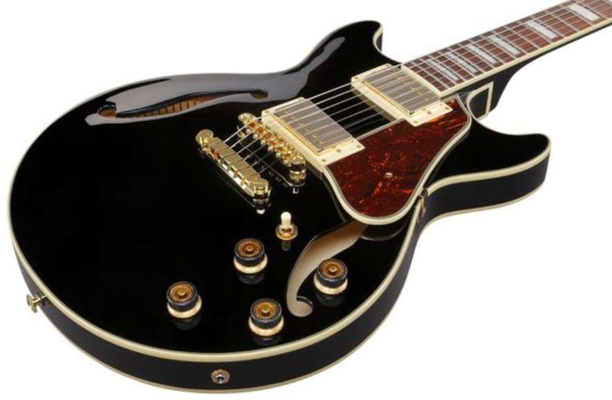 Ibanez Am73g Bk Artcore 2h Ht Rw - Black - Semi hollow elektriche gitaar - Variation 2