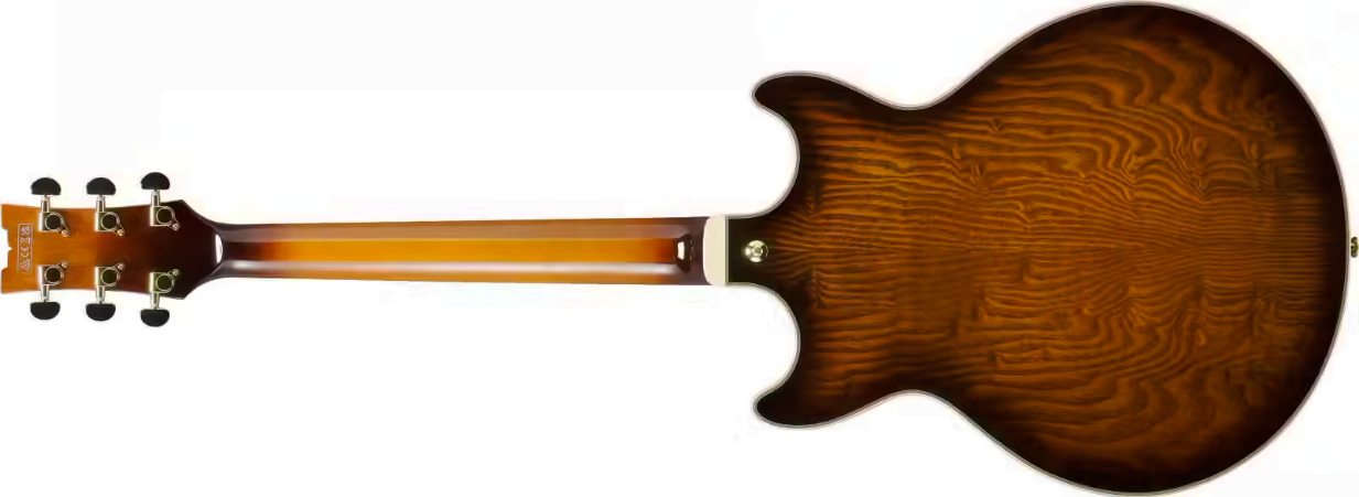 Ibanez Am93qa Vvh Artcore Expressionist 2h Ht Eb - Vintage Violin High Gloss - Semi hollow elektriche gitaar - Variation 1