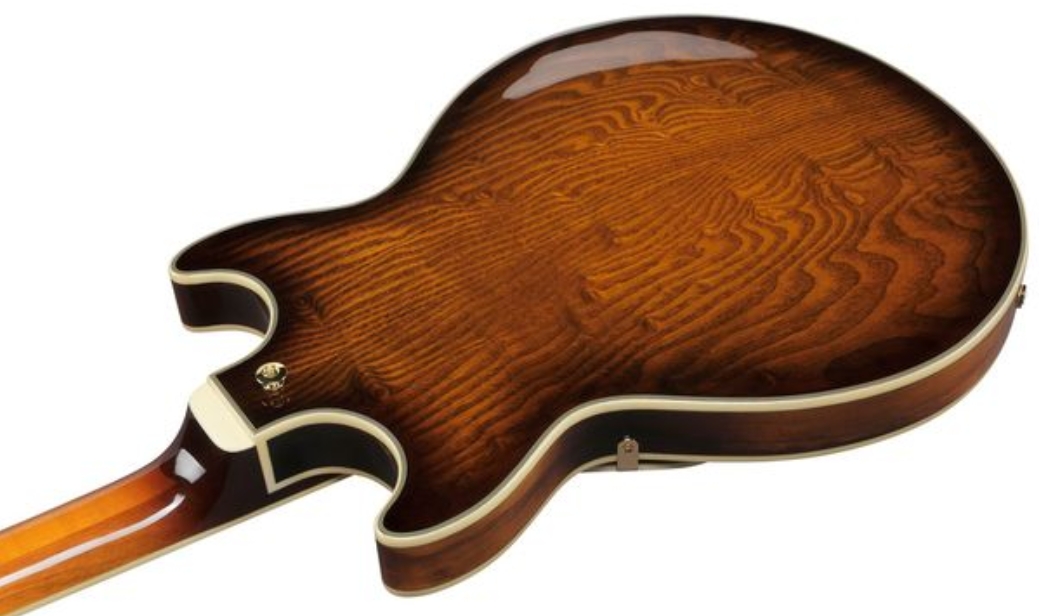 Ibanez Am93qa Vvh Artcore Expressionist 2h Ht Eb - Vintage Violin High Gloss - Semi hollow elektriche gitaar - Variation 3