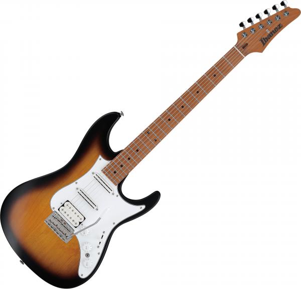 Solid body elektrische gitaar Ibanez Andy Timmons AT10PZ STM Premium - Sunburst matte