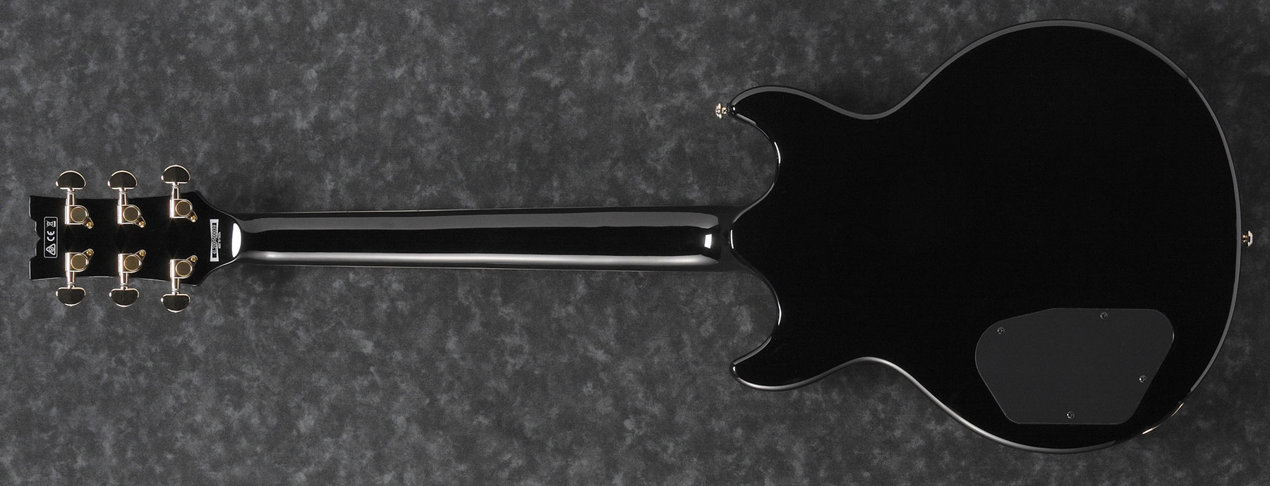 Ibanez Ar520h Bk Standard Hh Ht Jat - Black - Hollow bodytock elektrische gitaar - Variation 1