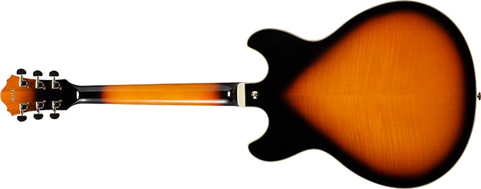 Ibanez As113 Bs Artstar Hh Ht Eb - Brown Sunburst - Hollow bodytock elektrische gitaar - Variation 1