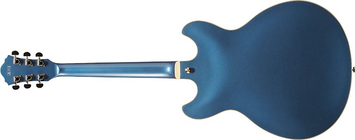 Ibanez As73g Pbm Artcore Hh Ht Noy - Prussian Blue Metallic - Semi hollow elektriche gitaar - Variation 1