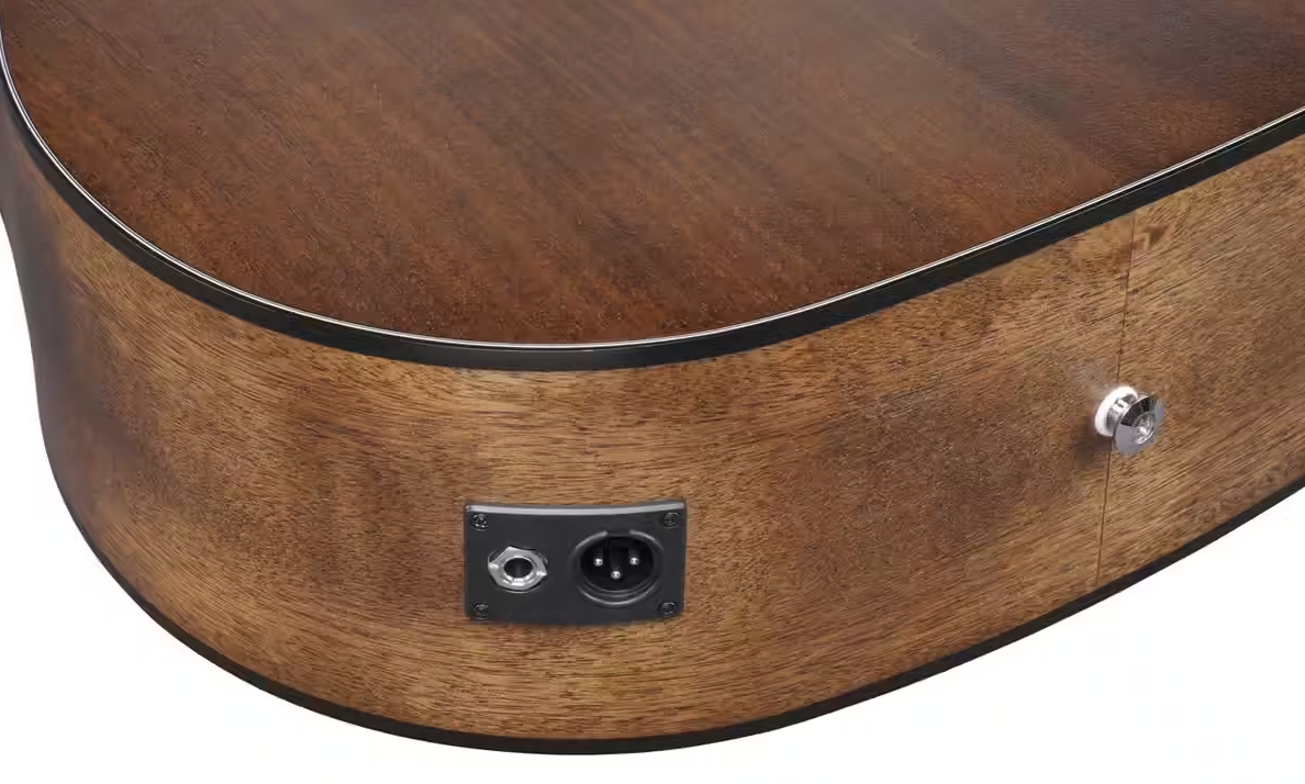 Ibanez Aw54lce Opn Artwood Dreadnought Cw Gaucher Tout Acajou Lau - Open Pore Natural - Folk gitaar - Variation 4