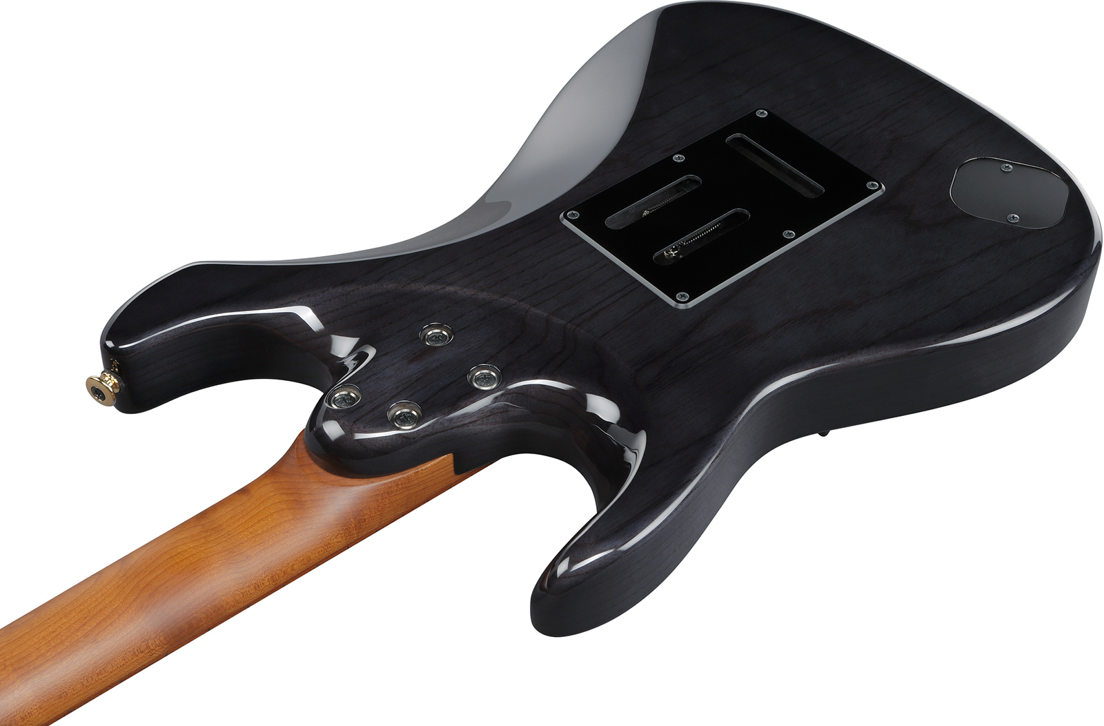 Ibanez Az2204ag Tgb Prestige Jap Hss Seymour Duncan Trem Mn - Transparent Gray Burst - Elektrische gitaar in Strat vorm - Variation 3