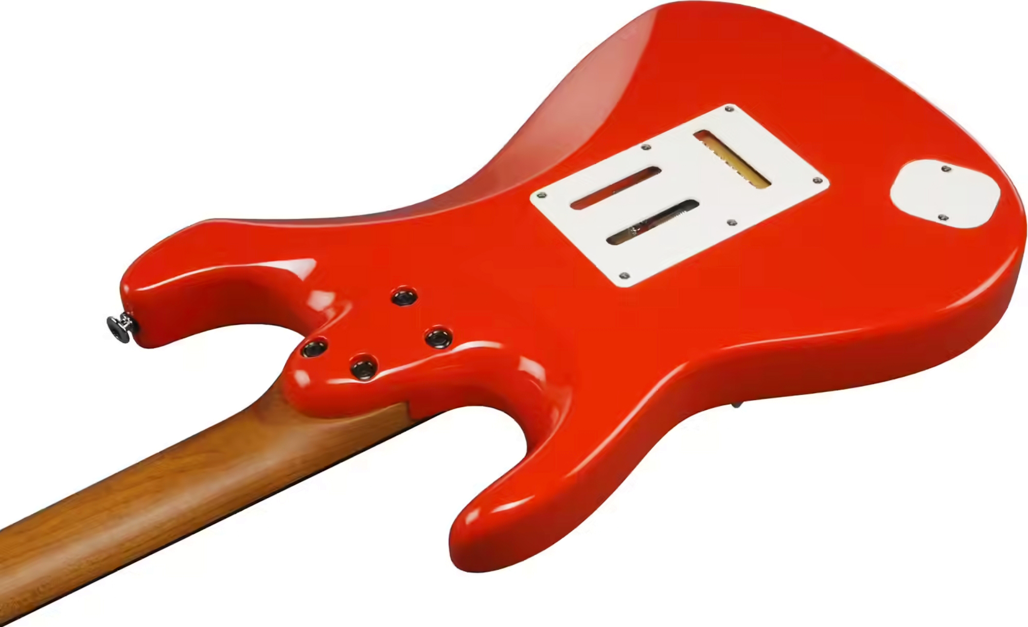 Ibanez Az2204nw Vr Prestige Jap Hss Seymour Duncan Trem Rw - Vermillion Red - Elektrische gitaar in Strat vorm - Variation 3