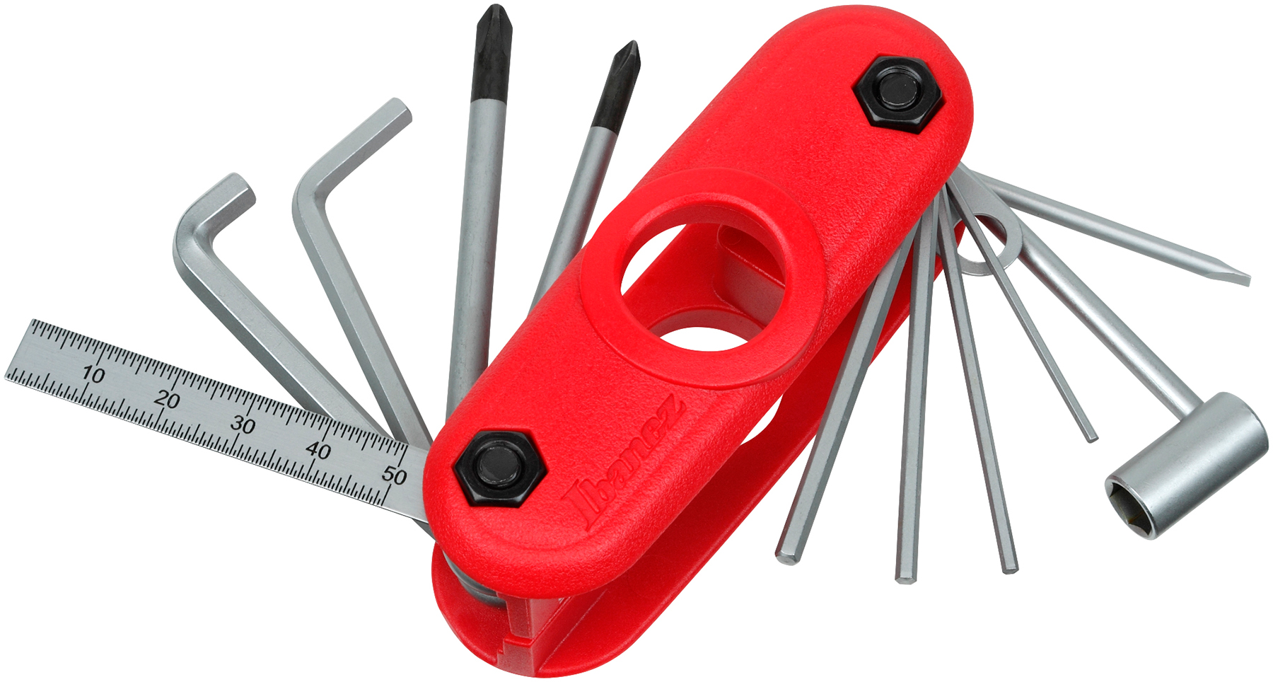 Ibanez Az2204nw Vr Prestige Jap Hss Seymour Duncan Trem Rw - Vermillion Red - Elektrische gitaar in Strat vorm - Variation 8