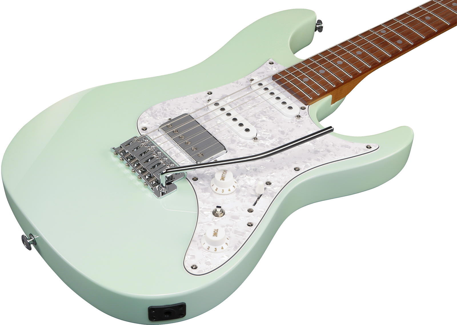 Ibanez Az22s2 Mgr Standard Hss Trem Jat - Mint Green - Elektrische gitaar in Strat vorm - Variation 2