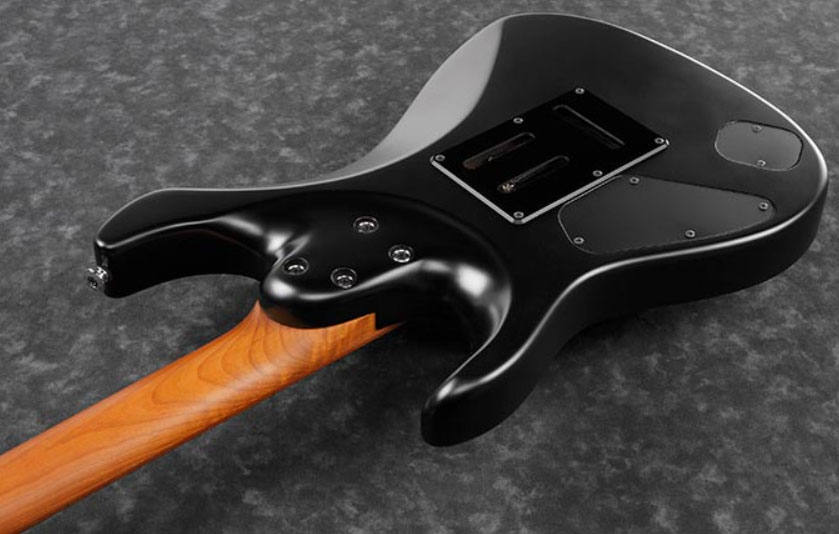 Ibanez Az2402 Bkf Prestige Jap Hh Seymour Duncan Trem Mn - Black Flat - Elektrische gitaar in Str-vorm - Variation 3