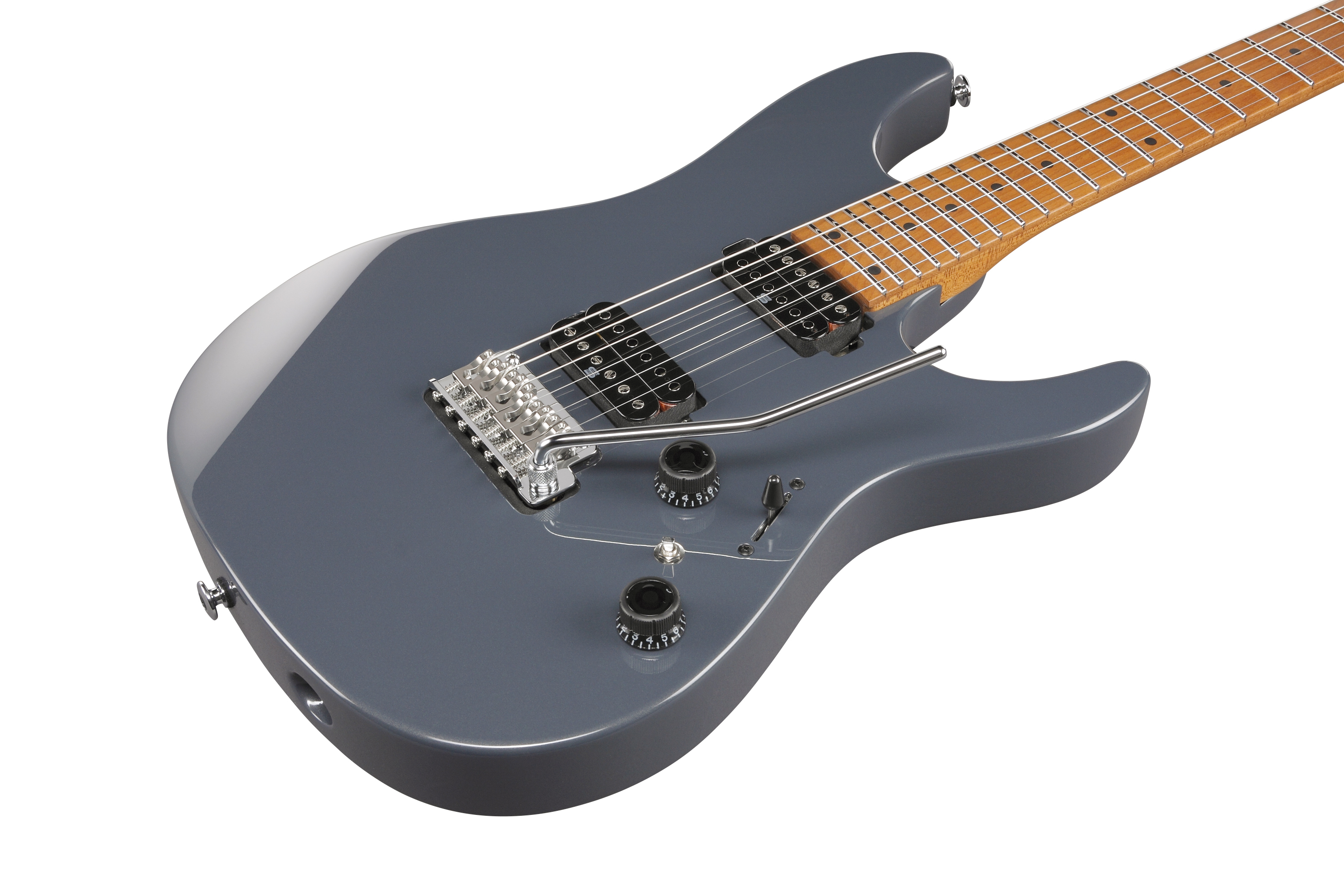 Ibanez Az2402 Prestige Hh Trem Mn - Gray Metallic - Elektrische gitaar in Str-vorm - Variation 7