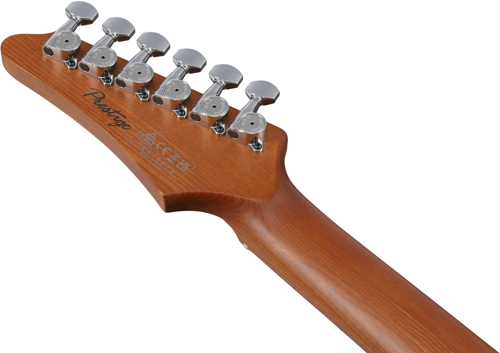 Ibanez Az2402 Rom Prestige Jap 2h Seymour Duncan Trem Mn - Roadster Orange Metallic - Elektrische gitaar in Strat vorm - Variation 4