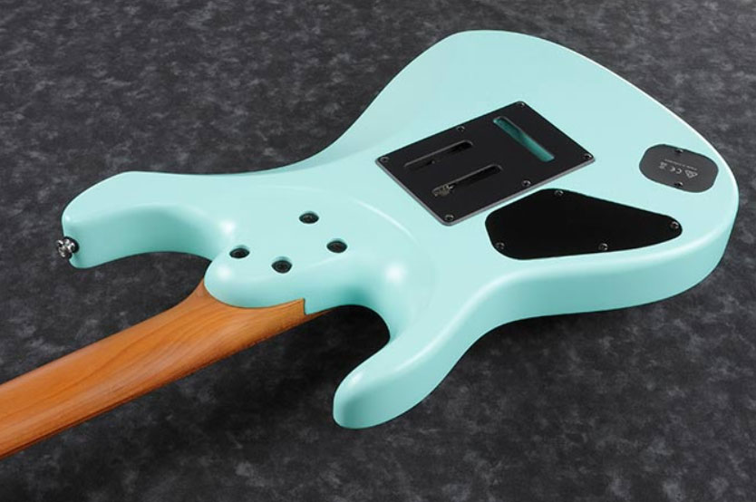 Ibanez Az242 Sfm Premium Hh Trem Mn +housse - Sea Foam Green Matte - Elektrische gitaar in Str-vorm - Variation 3