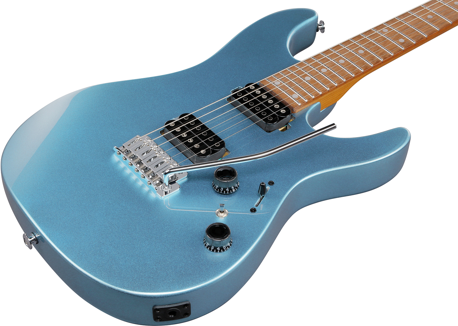 Ibanez Az24s2 Mlb Standard 2h Trem Jat - Metallic Light Blue - Elektrische gitaar in Strat vorm - Variation 2