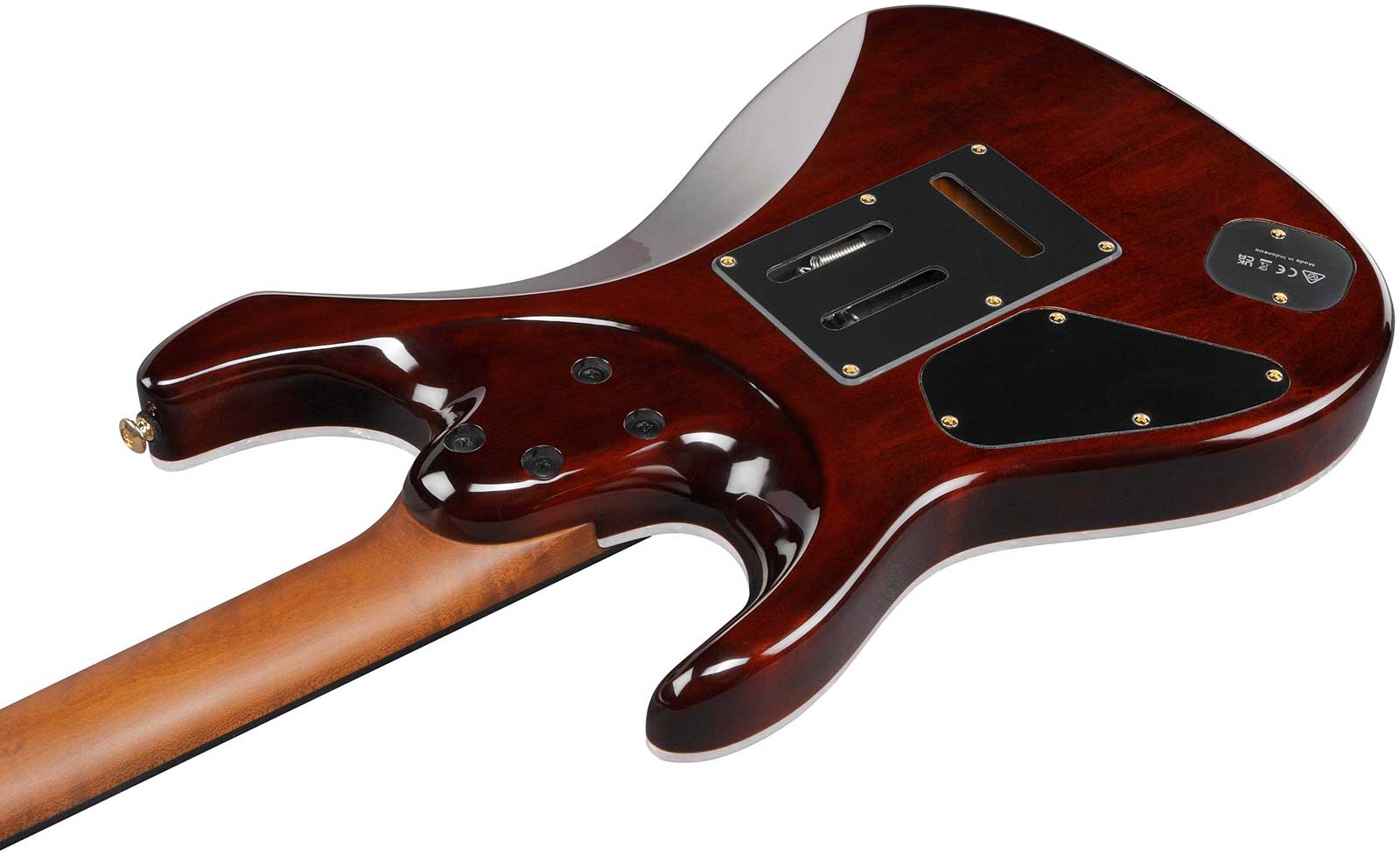 Ibanez Az47p2k Deb Premium Hsh Dimarzio Trem Eb - Dragon Eye Burst - Elektrische gitaar in Strat vorm - Variation 3