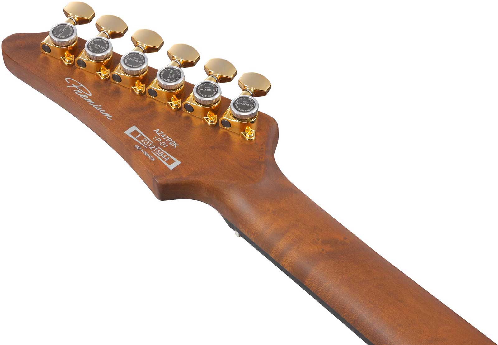 Ibanez Az47p2k Deb Premium Hsh Dimarzio Trem Eb - Dragon Eye Burst - Elektrische gitaar in Strat vorm - Variation 4